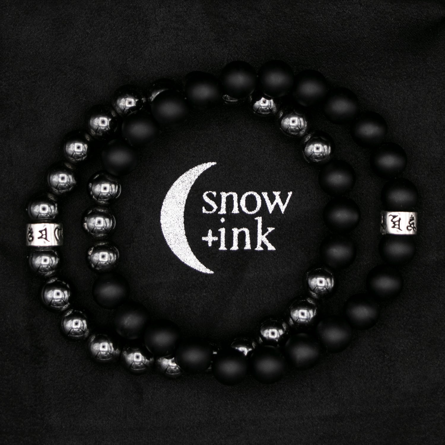 Onyx  + Hematite