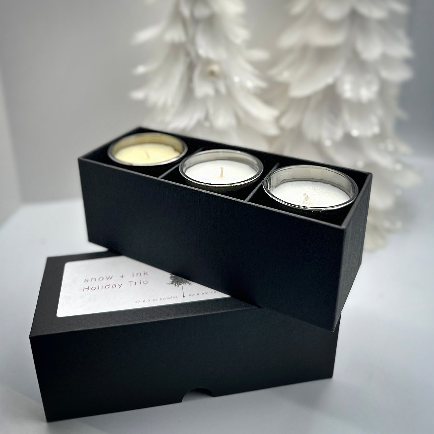 Holiday Trio Candle Box