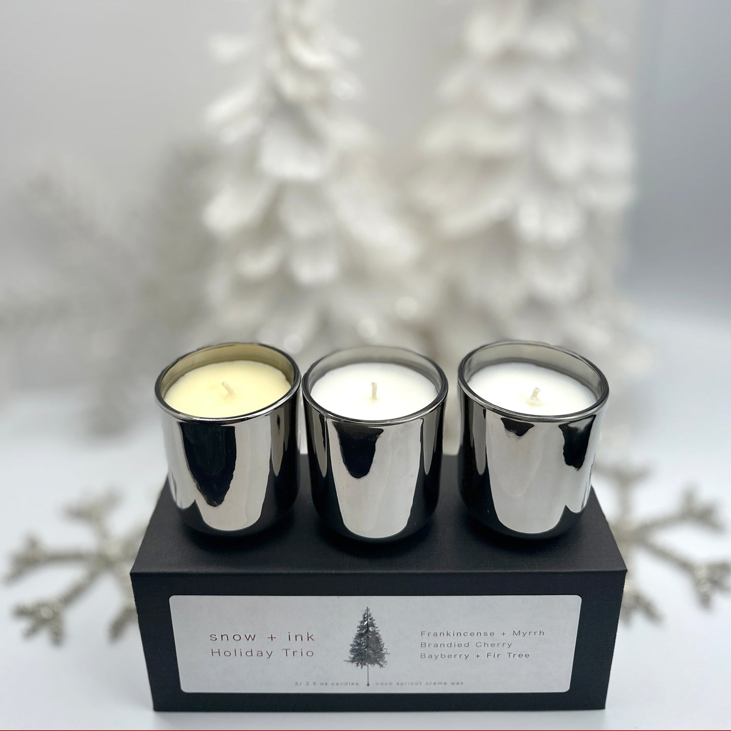 Holiday Trio Candle Box