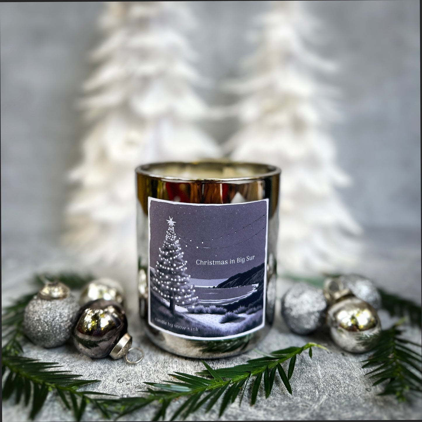 Christmas In Big Sur Holiday Candle