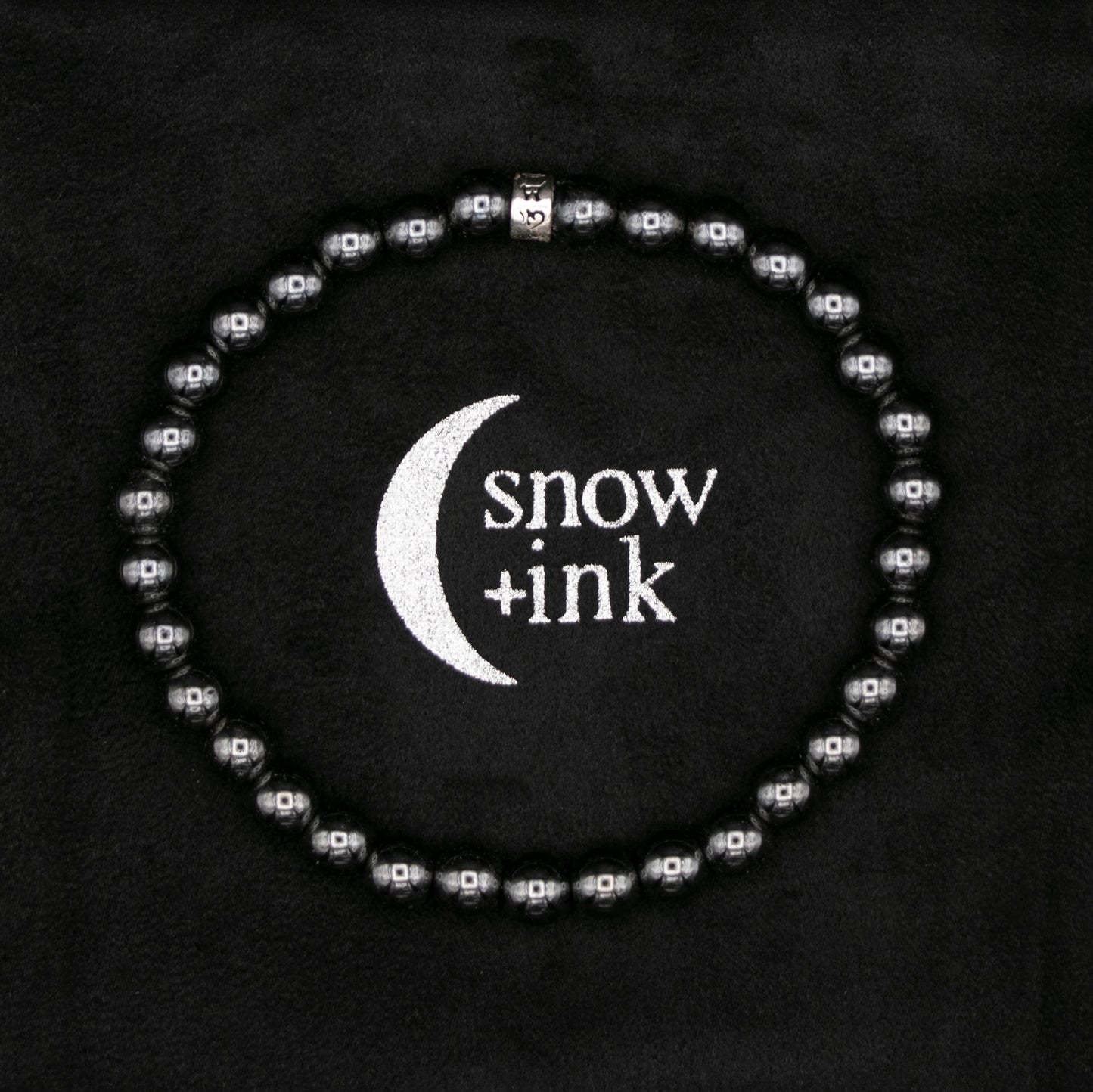 Black Hematite Bracelet (6mm)