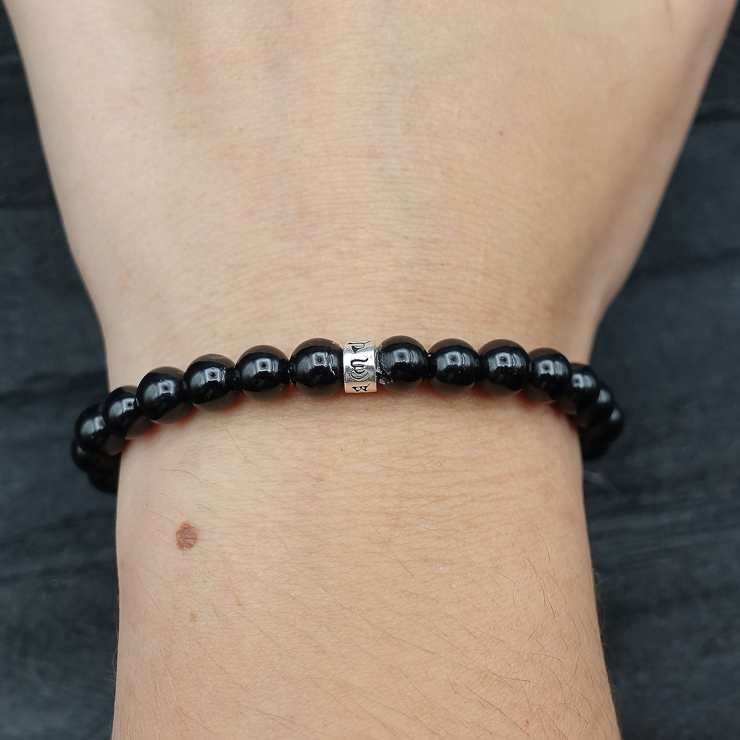 Black Tourmaline Bracelet (6mm)
