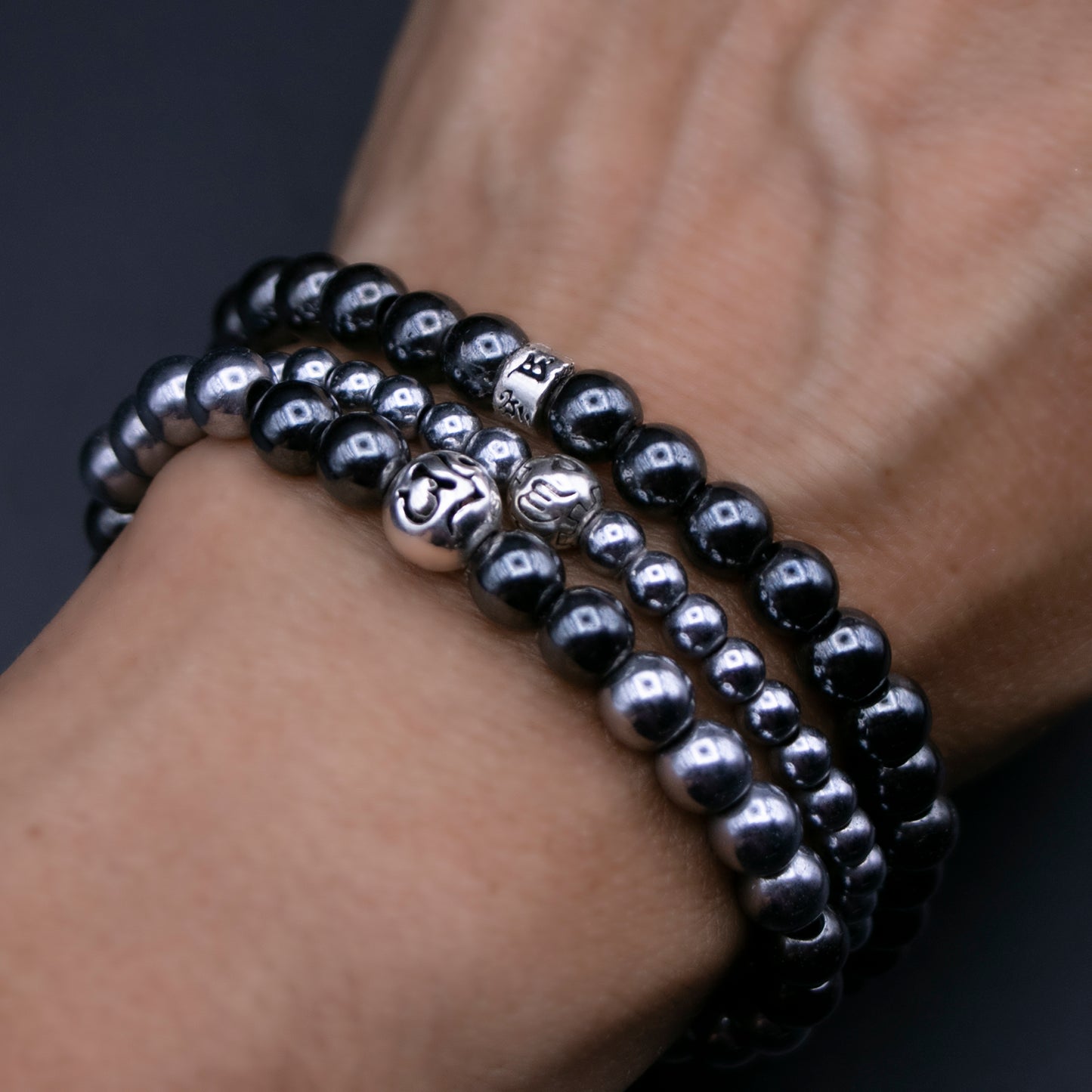 Black Hematite Bracelet (6mm)
