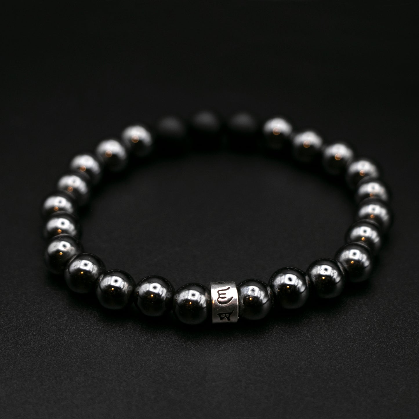 Hematite + Matte Onyx Bracelet