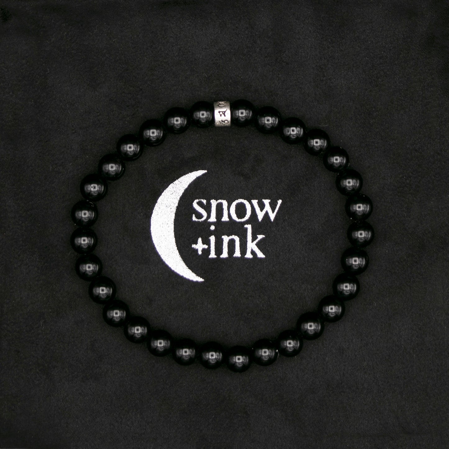 Black Tourmaline Bracelet (6mm)