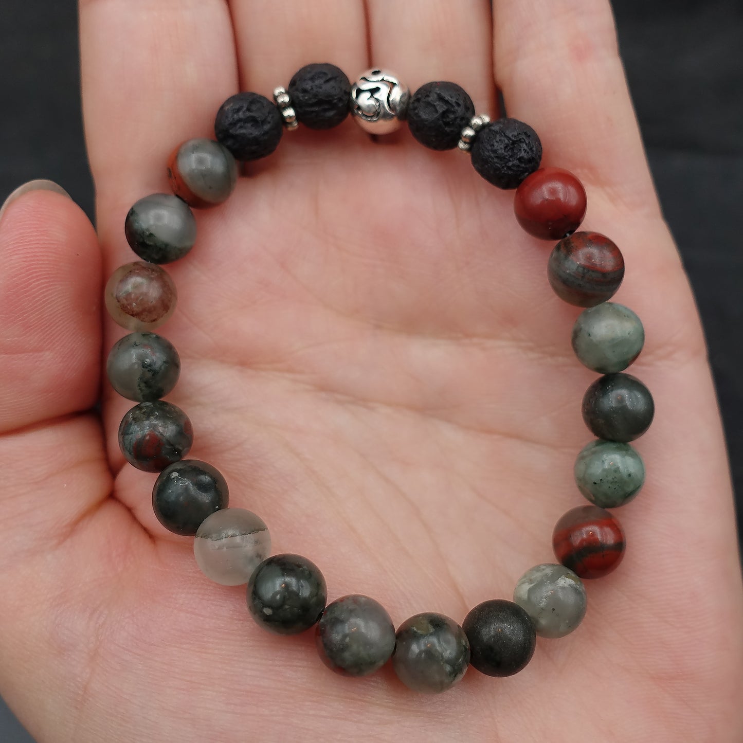 Blood Of A Poet Bracelet (8mm)
