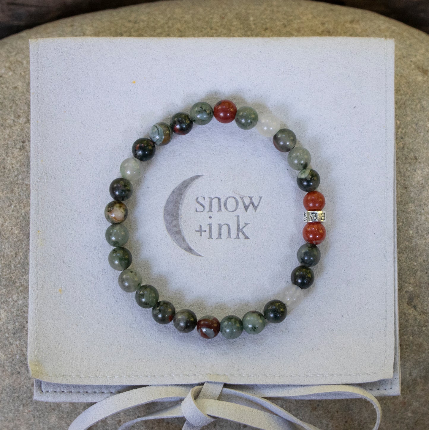 Blood of A Poet Bracelet (6mm)