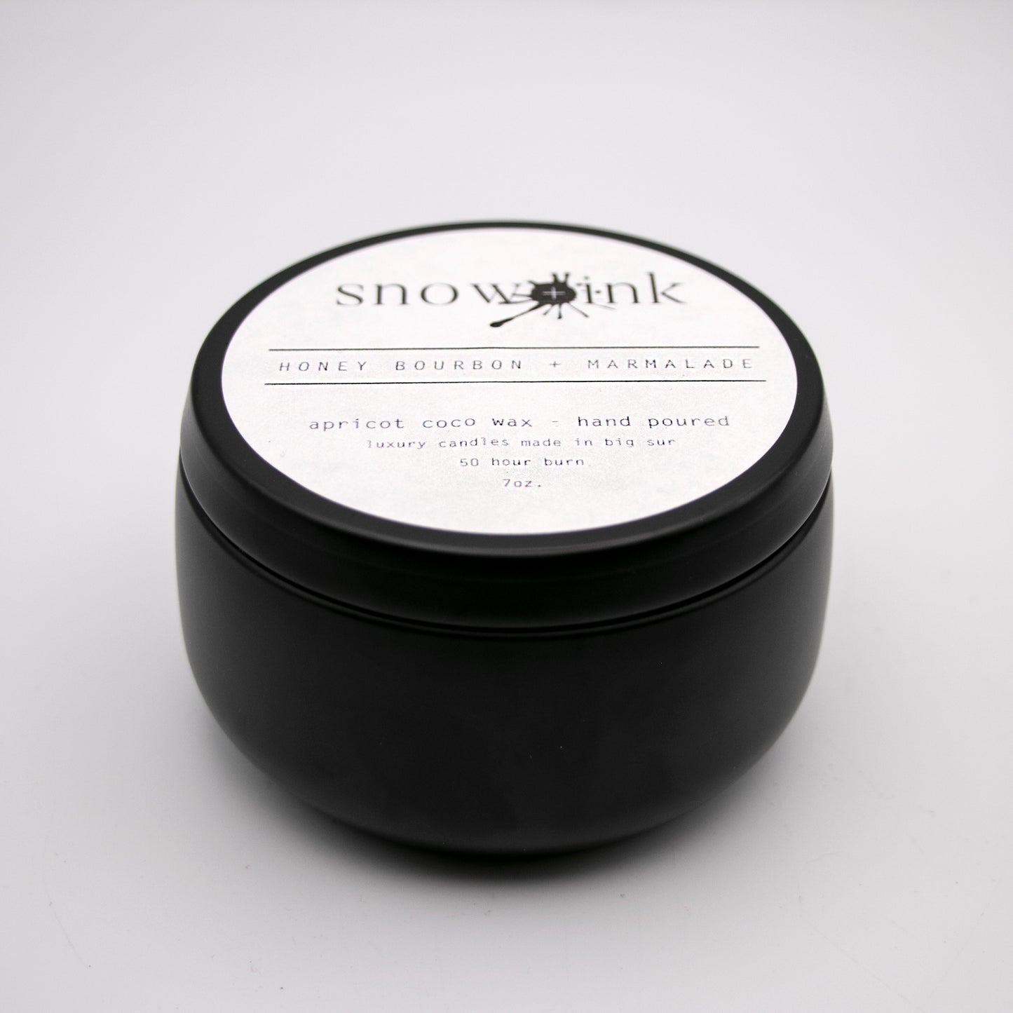 Honey Bourbon + Marmalade Candle Tin