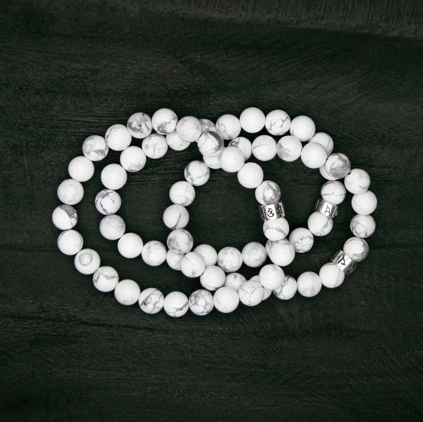 Howlite Bracelet 8mm