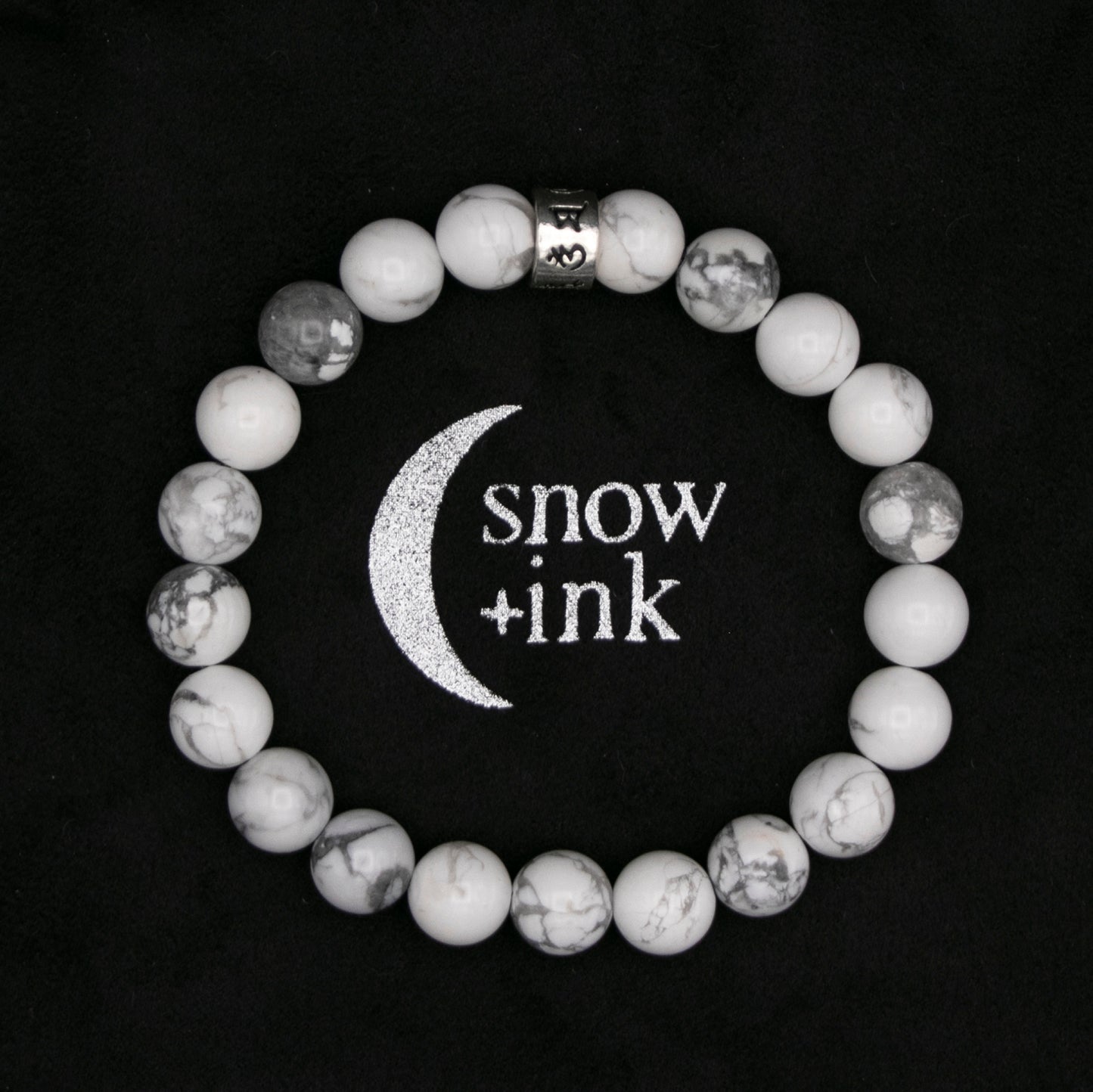 Howlite Bracelet 8mm
