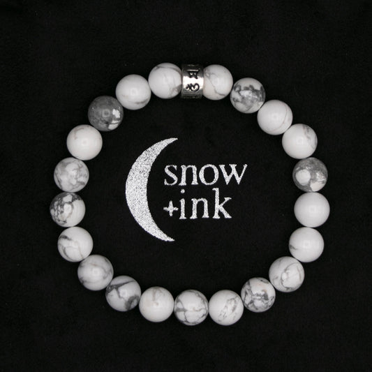 Howlite Bracelet 8mm