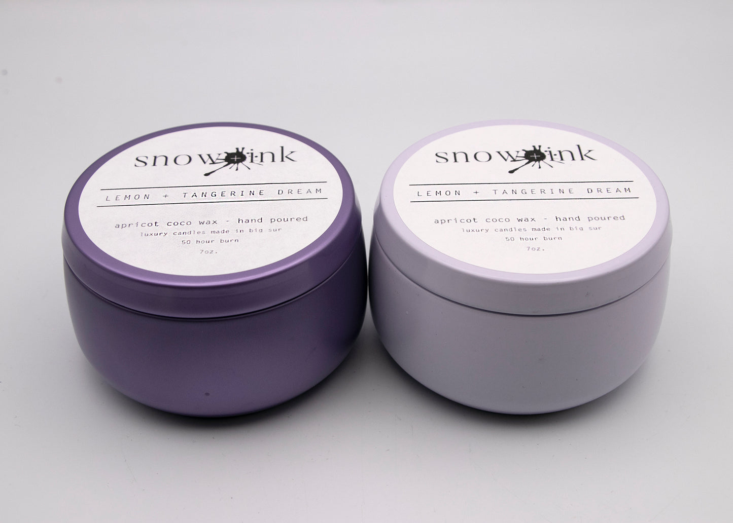 Lemon + Tangerine Dream Candle Tin