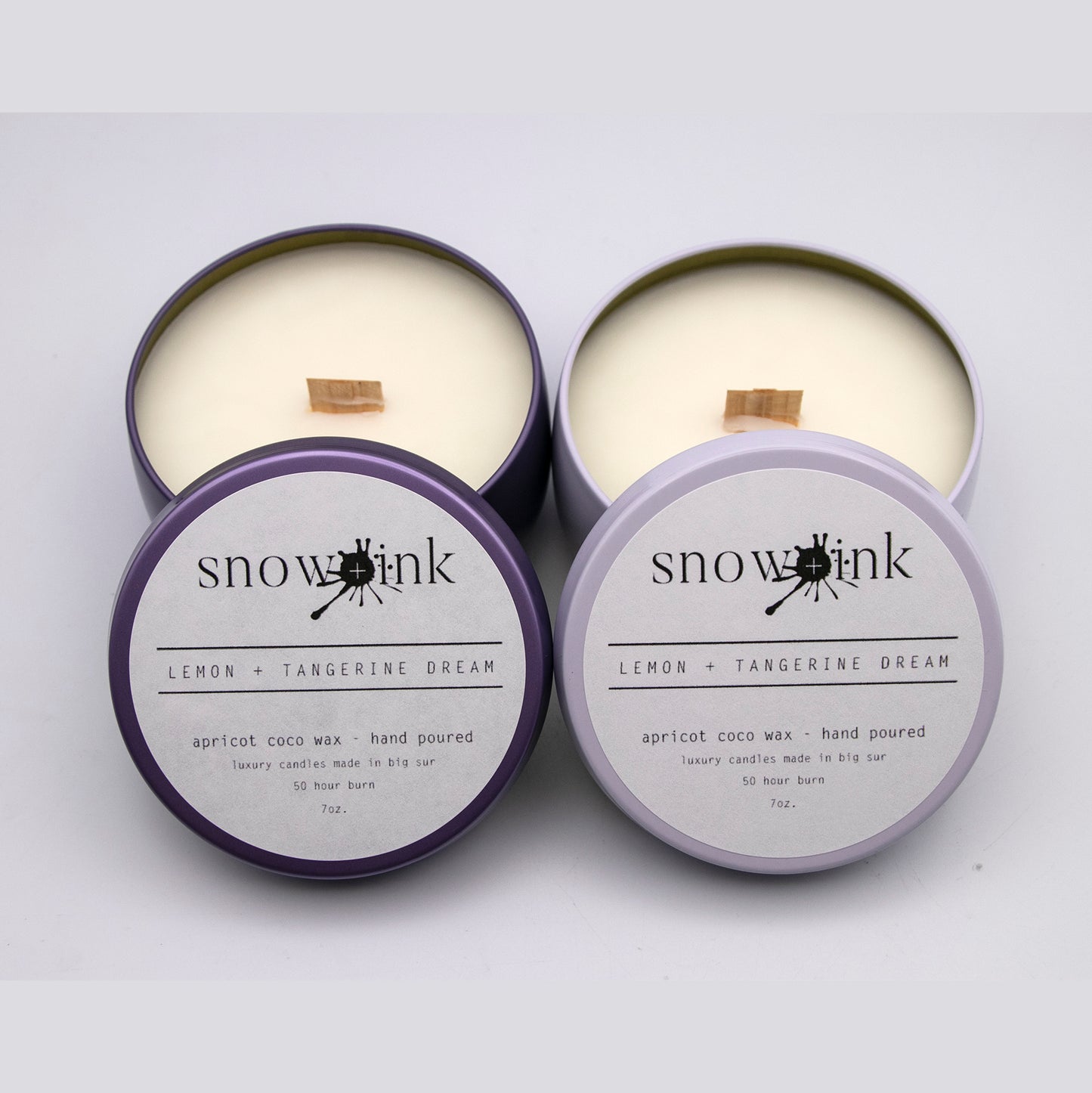 Lemon + Tangerine Dream Candle Tin
