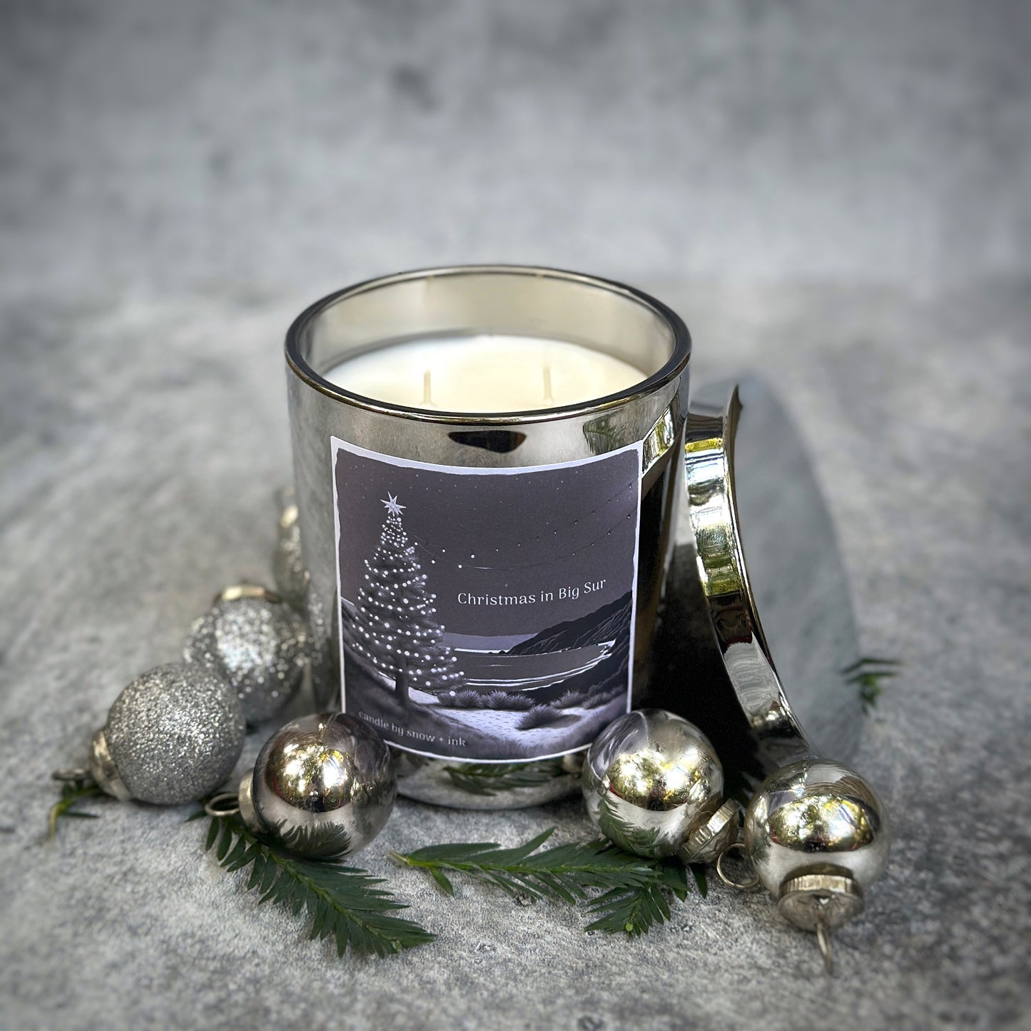 Christmas In Big Sur Holiday Candle