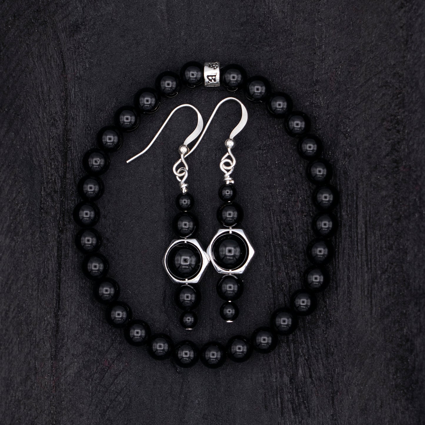 Black Tourmaline Earrings