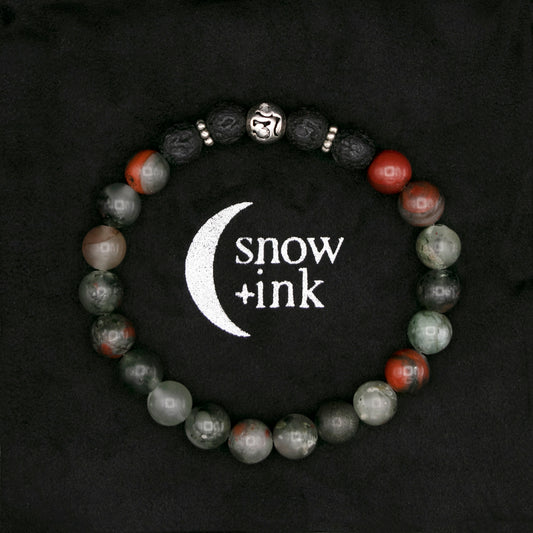 Blood Of A Poet Bracelet (8mm)
