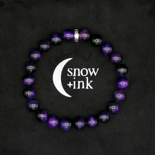 Purple Tiger's Eye 8mm