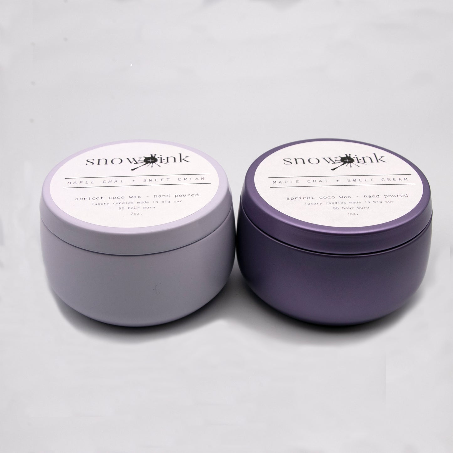 Maple Chai + Sweet Cream Candle Tin